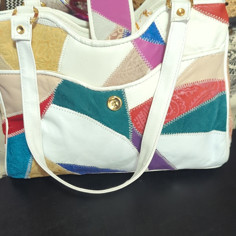 Colorful Patchwork Women's Bag